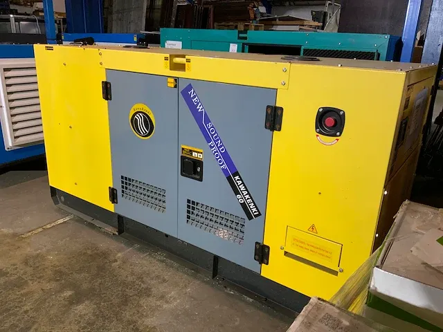 Kawakenki kk-60 kva stroomgenerator - afbeelding 1 van  9