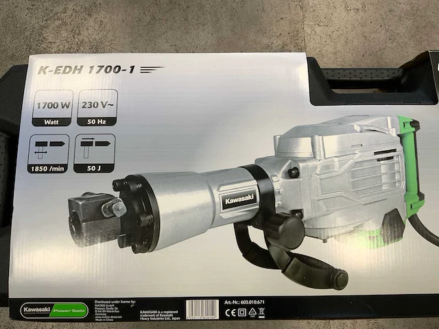 Kawasaki - kedh-1700-1 - breekhamer - afbeelding 3 van  8