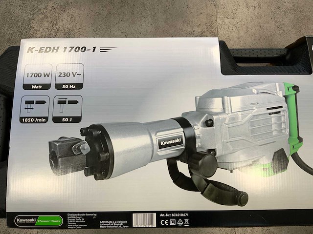 Kawasaki - kedh-1700-1 - breekhamer - afbeelding 3 van  8