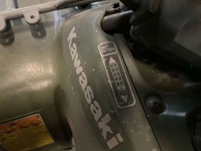 Kawasaki klf 300 quad quad - afbeelding 8 van  12