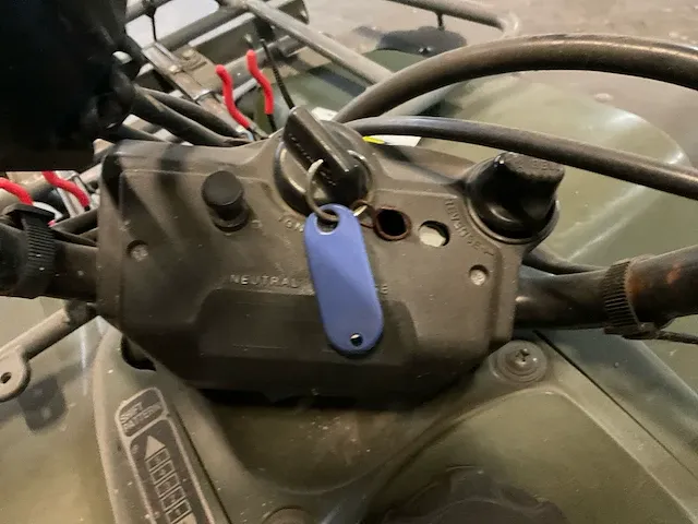 Kawasaki klf 300 quad quad - afbeelding 9 van  12