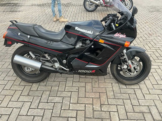 Kawasaki sport ninja motorfiets - afbeelding 14 van  16