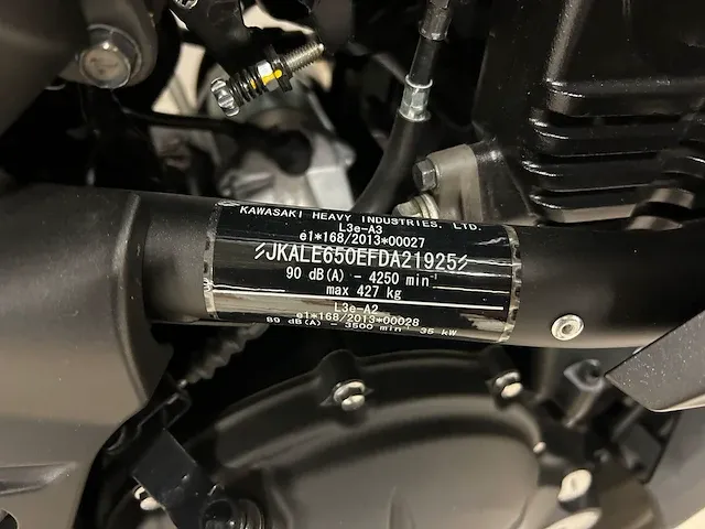 Kawasaki versys 650 motorfiets - afbeelding 16 van  24