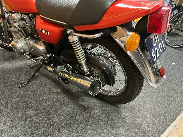 Kawasaki z 650 motorfiets - afbeelding 13 van  17