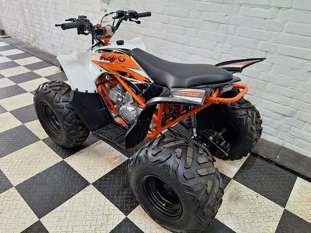 Kayo raging bull at110 kinder quad 110cc - afbeelding 3 van  7