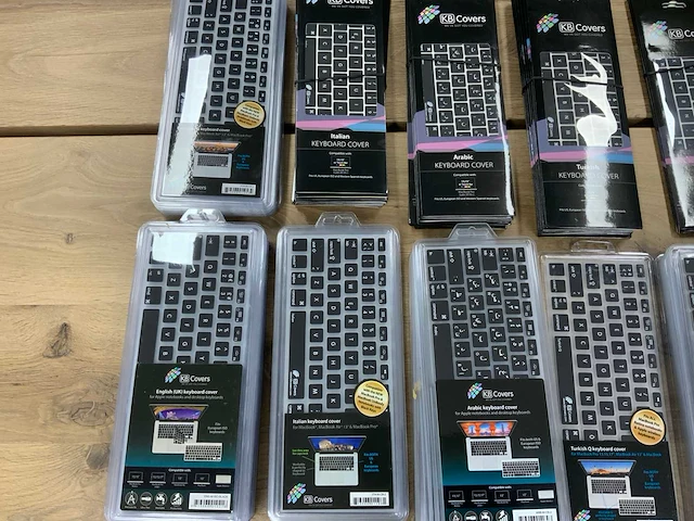 Kb covers - keyboard covers verschillende talen voor macbook, macbook pro en macbook air (135x) - afbeelding 4 van  4
