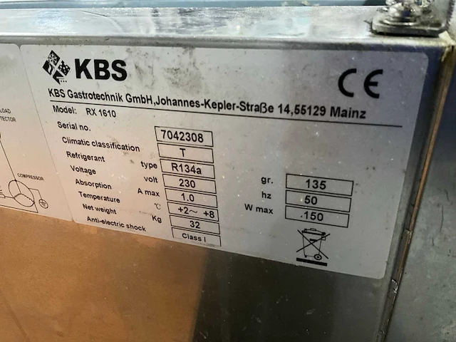 Kbs rx 1610 saladière - afbeelding 6 van  6