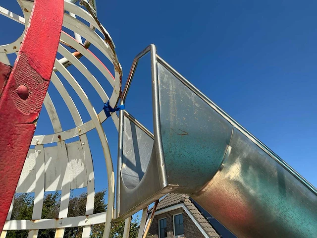 Kbt professioneel aanbouwglijbaan glijbanen rvs - afbeelding 2 van  15