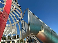 Kbt professioneel aanbouwglijbaan glijbanen rvs - afbeelding 2 van  15