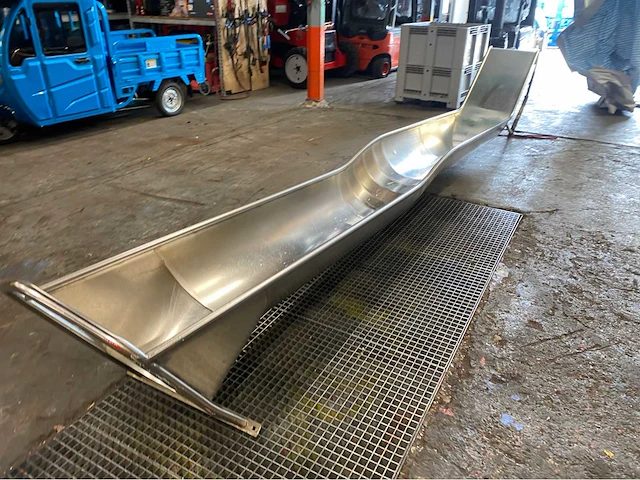 Kbt professioneel aanbouwglijbaan glijbanen rvs - afbeelding 6 van  15