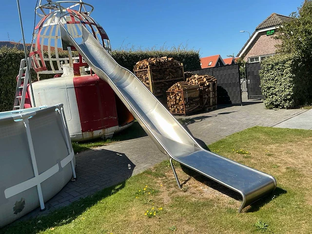 Kbt professioneel aanbouwglijbaan glijbanen rvs - afbeelding 10 van  15