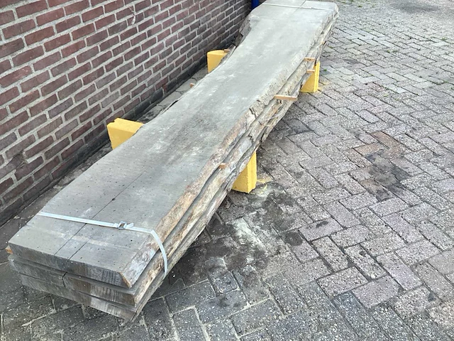 Kd gedroogd esdoorn - 200 x 800 x 3720 mm - schaaldeel (3x) - afbeelding 3 van  6