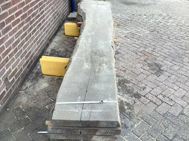 Kd gedroogd esdoorn - 200 x 800 x 3720 mm - schaaldeel (3x) - afbeelding 4 van  6