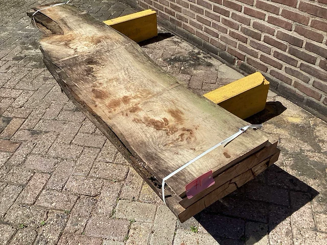 Kd gedroogd iepen - 170 x 520 x 2420 mm - schaaldeel (3x) - afbeelding 1 van  6