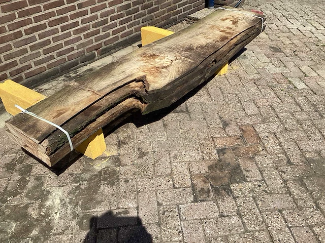 Kd gedroogd iepen - 170 x 520 x 2420 mm - schaaldeel (3x) - afbeelding 3 van  6