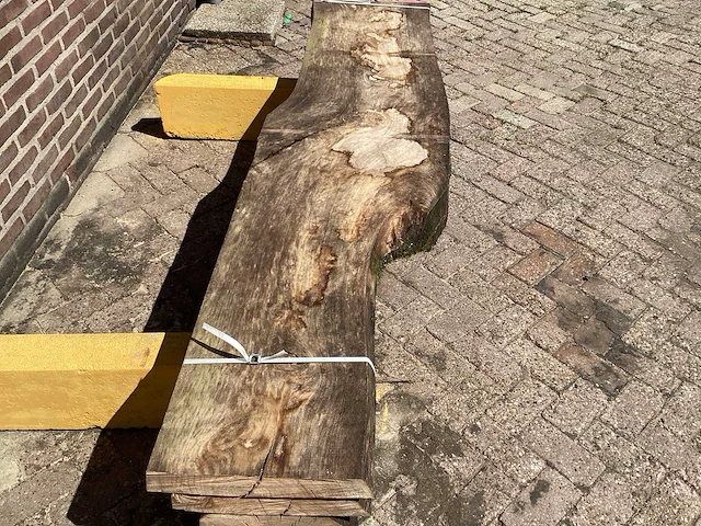 Kd gedroogd iepen - 210 x 520 x 2400 mm - schaaldeel (3x) - afbeelding 4 van  6