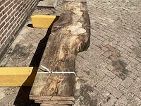 Kd gedroogd iepen - 210 x 520 x 2400 mm - schaaldeel (3x) - afbeelding 4 van  6
