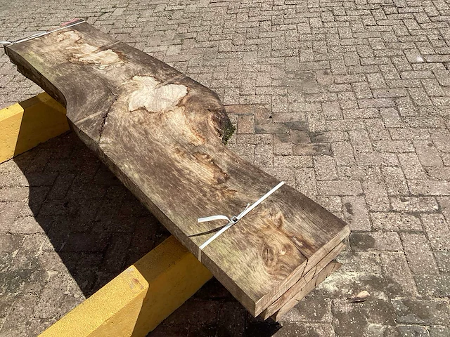Kd gedroogd iepen - 210 x 520 x 2400 mm - schaaldeel (3x) - afbeelding 5 van  6