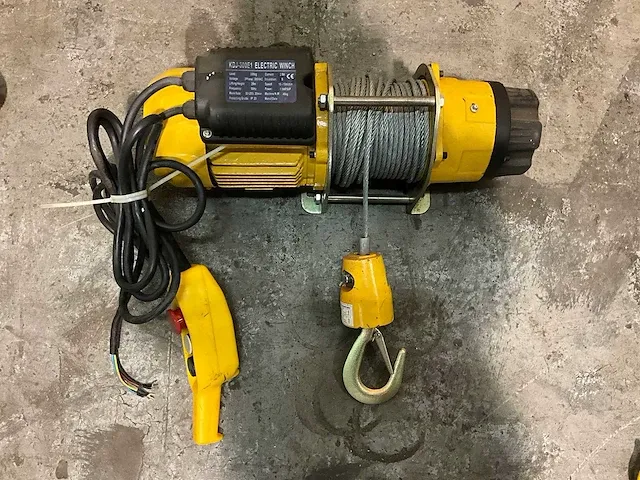 Kdj-300e1 - kabellier 300kg 2,8a 380v - afbeelding 1 van  5