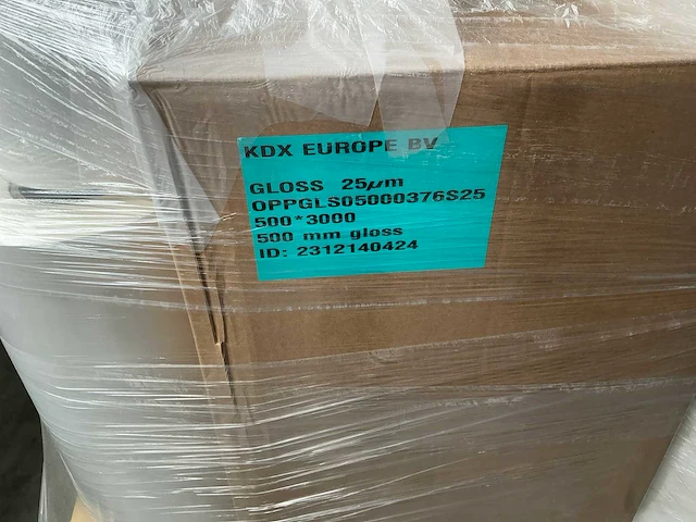 Kdx gloss opp 320x3000 papierrol - afbeelding 5 van  8