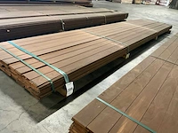 Kebony radiata shiplapdelen 19x110 mm (54x) - afbeelding 1 van  6