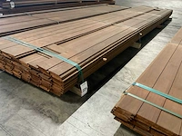 Kebony radiata shiplapdelen 19x110 mm (88x) - afbeelding 1 van  6