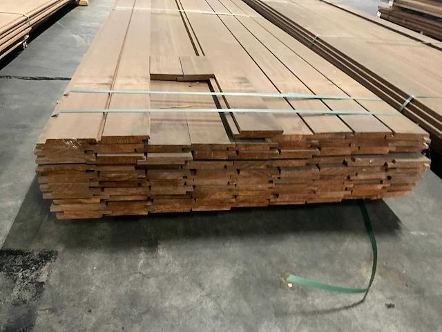 Kebony radiata shiplapdelen 19x110 mm (88x) - afbeelding 4 van  6