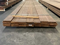 Kebony radiata vlonderdelen glad 22x142 mm (30x) - afbeelding 2 van  6