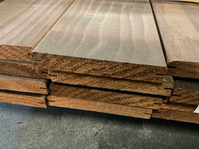 Kebony radiata vlonderdelen glad 22x142 mm (30x) - afbeelding 6 van  6