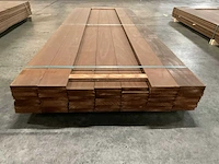 Kebony radiata vlonderdelen glad 22x142 mm (53x) - afbeelding 2 van  6