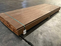 Kebony radiata vlonderdelen glad 22x142 mm (58x) - afbeelding 1 van  6
