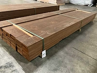 Kebony radiata vlonderdelen glad 22x142 mm (73x) - afbeelding 1 van  6