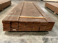 Kebony radiata vlonderdelen glad 22x142 mm (73x) - afbeelding 2 van  6