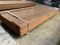 Kebony radiata vlonderdelen glad 22x142 mm (73x) - afbeelding 3 van  6