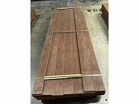 Kebony radiata vlonderdelen glad 22x142 mm (73x) - afbeelding 5 van  6