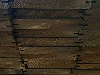 Kebony radiata vlonderdelen glad 22x142 mm (77x) - afbeelding 3 van  3