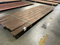 Kebony radiata vlonderdelen glad 22x142 mm (7x) - afbeelding 1 van  6