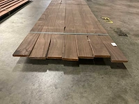 Kebony radiata vlonderdelen glad 22x142 mm (7x) - afbeelding 2 van  6