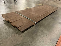 Kebony radiata vlonderdelen glad 22x142 mm (7x) - afbeelding 3 van  6