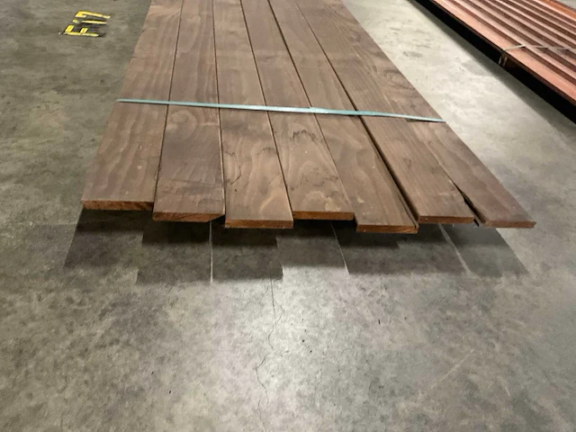 Kebony radiata vlonderdelen glad 22x142 mm (7x) - afbeelding 4 van  6