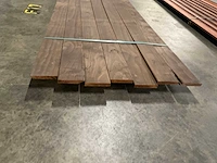 Kebony radiata vlonderdelen glad 22x142 mm (7x) - afbeelding 4 van  6