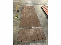 Kebony radiata vlonderdelen glad 22x142 mm (7x) - afbeelding 5 van  6