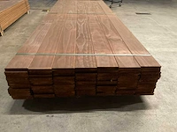 Kebony radiata vlonderdelen glad 22x142mm (84x) - afbeelding 4 van  6