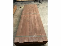Kebony radiata vlonderdelen glad 22x142mm (84x) - afbeelding 5 van  6
