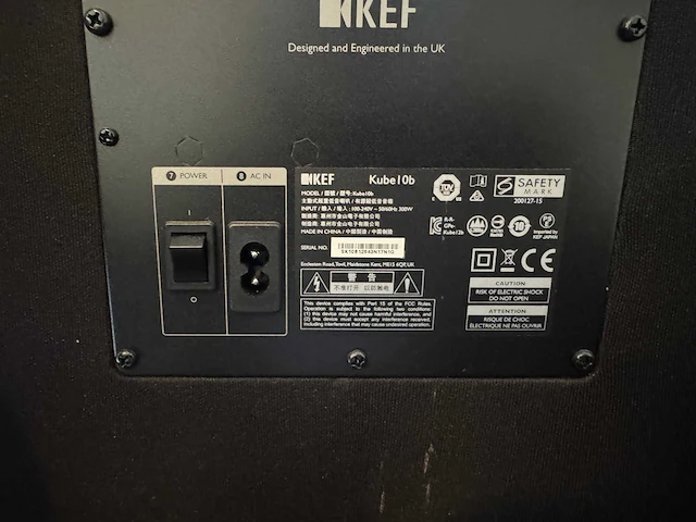 Kef kub10b woofer - afbeelding 7 van  7