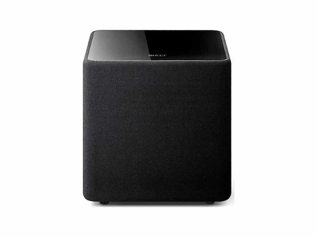 Kef kube 8 mie actieve subwoofer - zwart - afbeelding 1 van  3