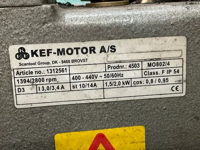 Kef sb 30 kolomboormachine - afbeelding 9 van  9