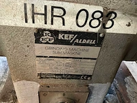 Kef/aldell psd5 bandslijpmachine - afbeelding 4 van  5