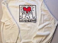Keith haring trui - off white - afbeelding 1 van  6