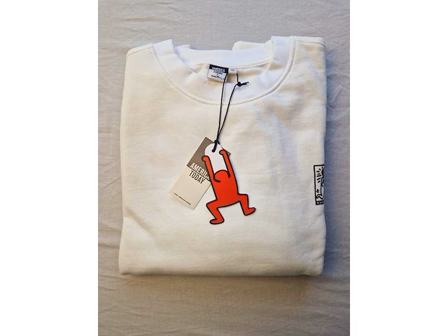 Keith haring trui - off white - afbeelding 2 van  6